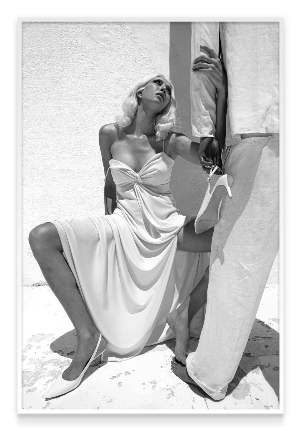 Martine Gutierrez Body En Thrall, Blonde Shoe, 2020 C-print 48 x 32 inches (121.9 x 81.3 cm) Edition of 8