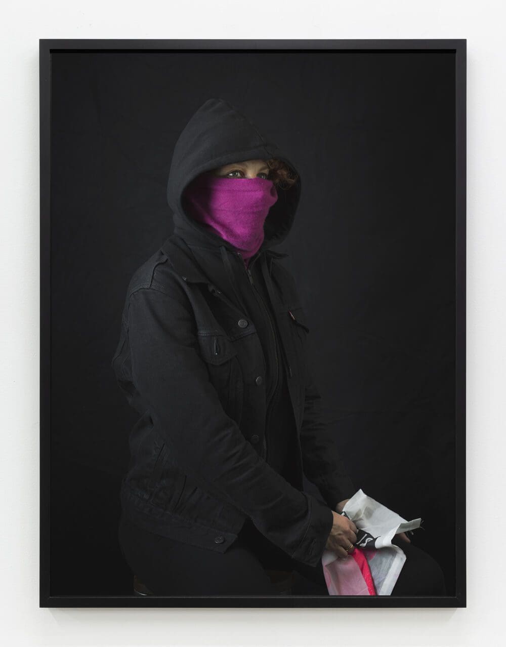 Stephanie Syjuco CITIZEN (Portrait of S), 2017 Archival pigment inkjet 40 x 30 inches (101.6 x 76.2 cm) Edition of 8