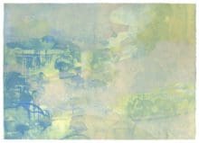 Untitled (Pond Edge Variant), c. 2000 Monoprint 30 x 42 inches (76.2 x 106.7 cm)