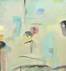 Untitled, Storm II, 1994, Oil on canvas, 25 x 23 inches (63.5 x 58.42 cm)