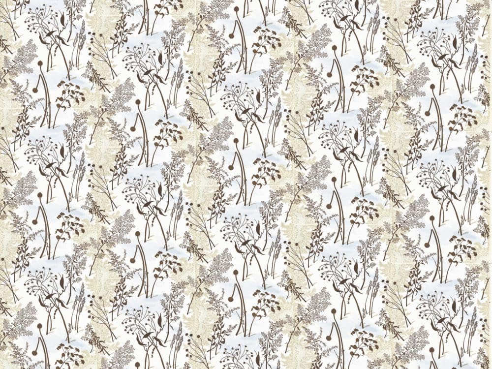 Winter, 2019 Handmade wallpaper 13 x 10 inches (33 x 25.4 cm) (per sheet)