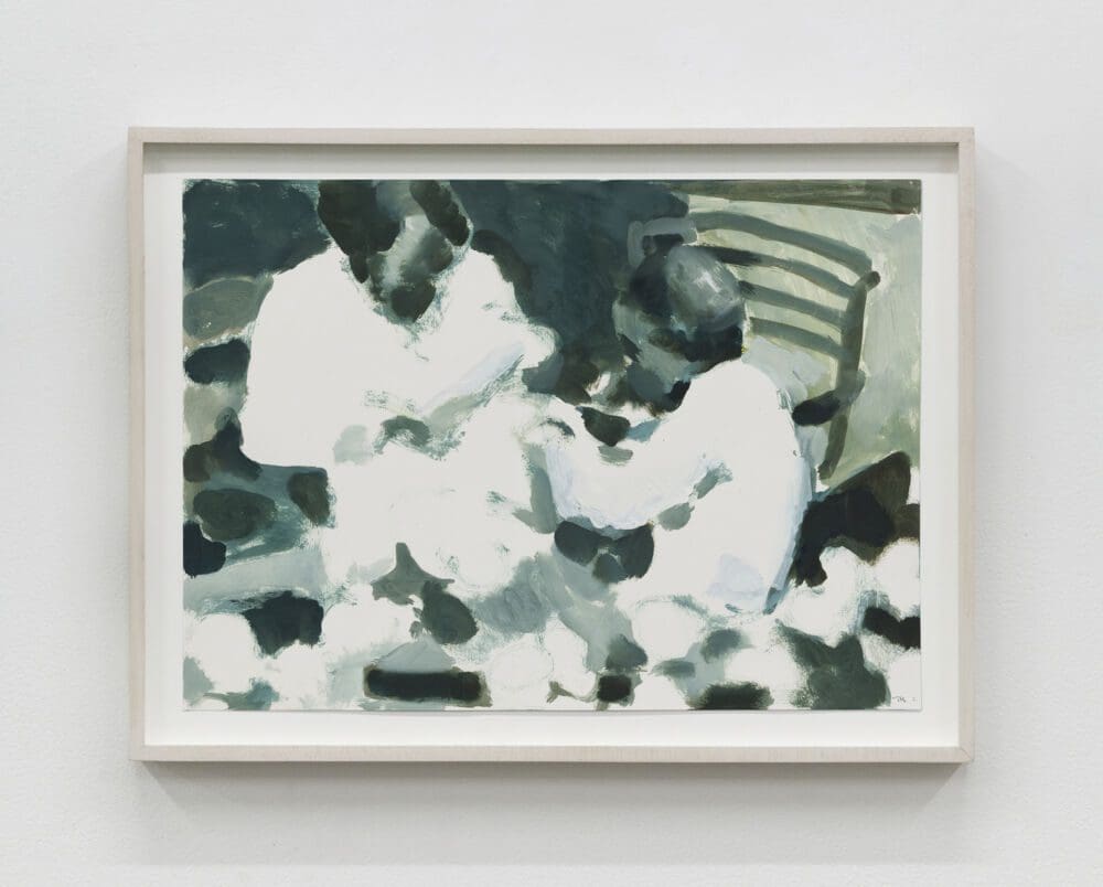 Tim Braden The Artists, 2017 Oil on paper 11 7/8 x 16 1/2 inches (30.2 x 41.9 cm)
