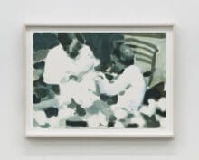 Tim Braden The Artists, 2017 Oil on paper 11 7/8 x 16 1/2 inches (30.2 x 41.9 cm)