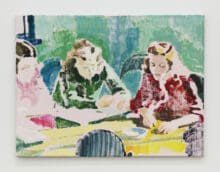 Tim Braden The Seminar (Black Mountain College) 2, 2022 Oil on canvas 23 5/8 x 31 5/16 inches (60 x 79.5 cm)