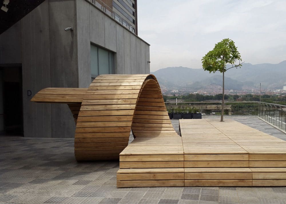 Peel #2 Twisted, Museo de Art Moderna, Medellin, Colombia