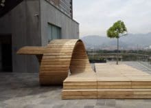 Peel #2 Twisted, Museo de Art Moderna, Medellin, Colombia