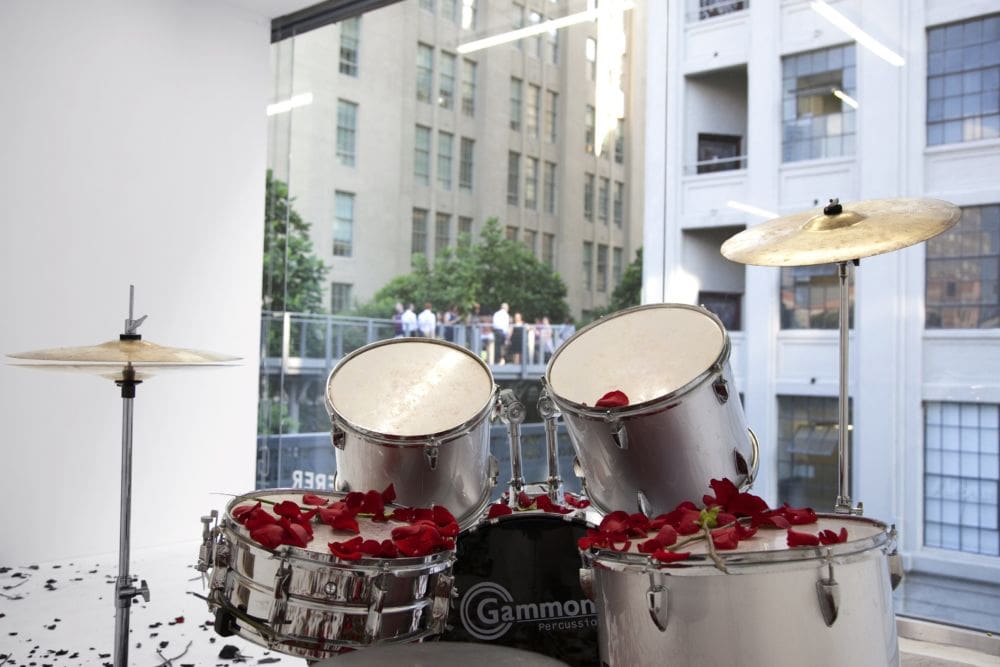 Drums and Roses overlooking the High Line