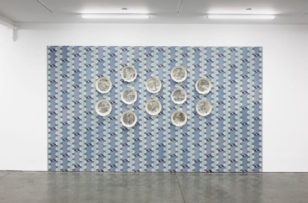 Installation View - Autobiography of a Garden on Twelve Engraved Plates