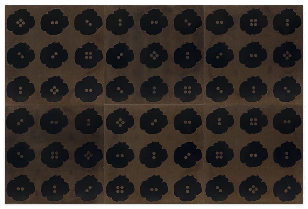 54 Black Button Poppies oct 19 2015