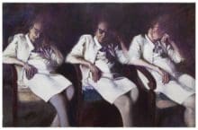 A Life, 1984, Acrylic on canvas, 78 x 120 inches