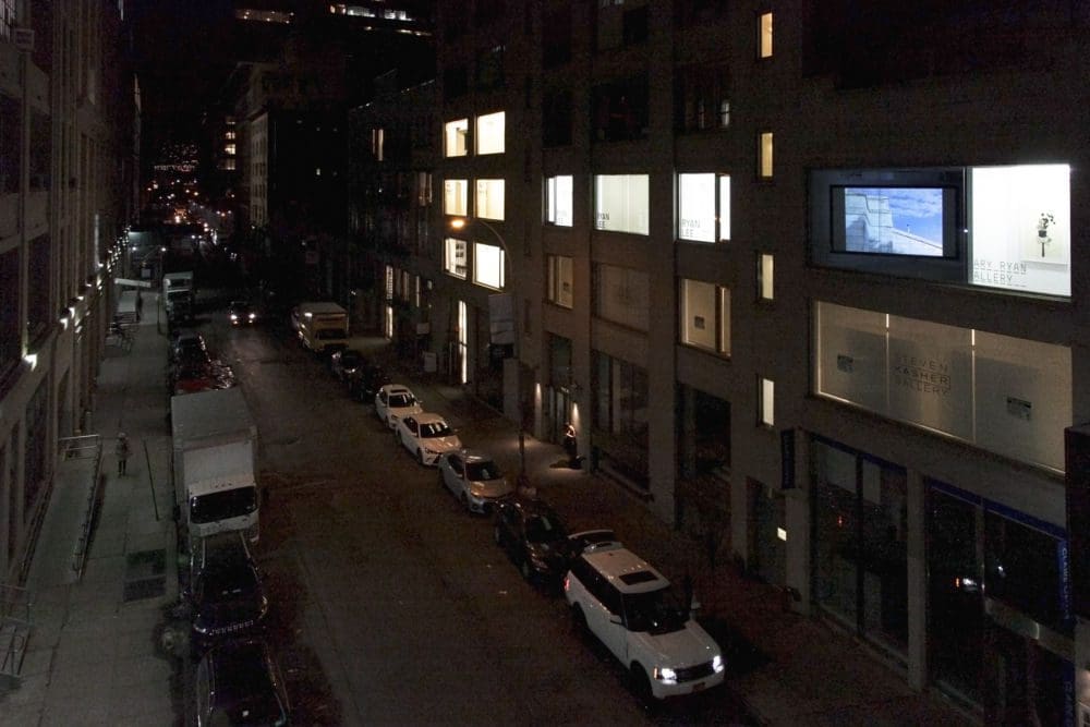 Martine Gutierrez, Martine Part IV installed in RLWindow, 2017