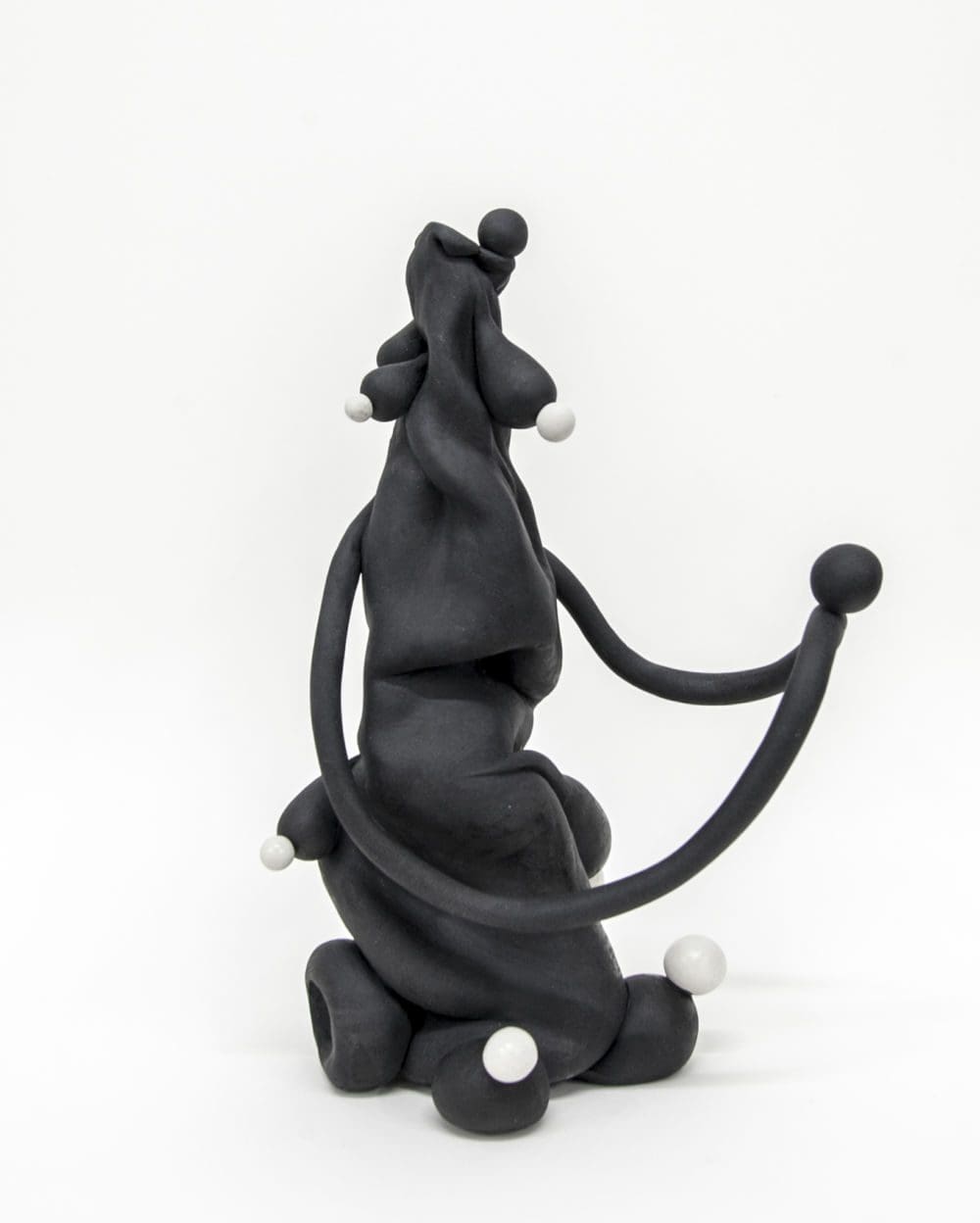 Smoothie Physique, 2017, Color porcelain fired clay, Approximately 8 x 6 x 6 inches (20.32 x 15.24 x 15.24 cm)