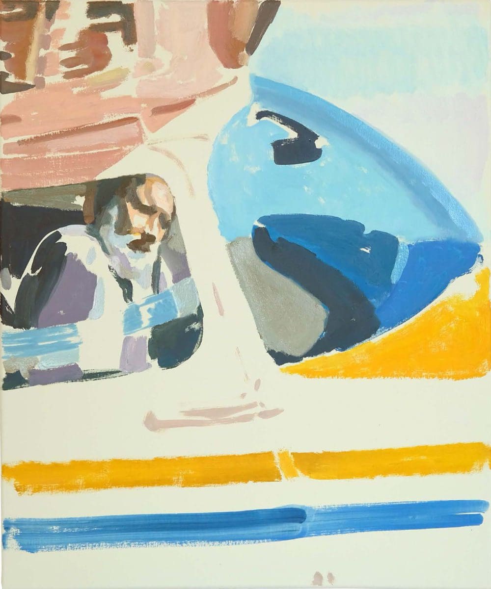 Cessna, 2018, Oil on canvas, 23 1/2 x 19 1/2 inches (59.7 x 49.5 cm)