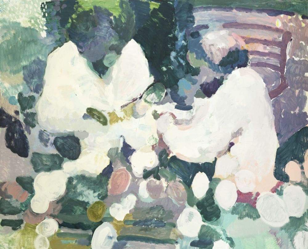 The Architects, 2017, Oil on cavnas, 67 x 82 1/2 inches (170.2 x 209.6 cm)