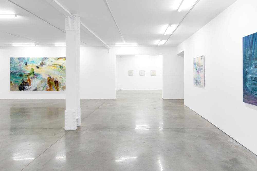 Michael Mazur "Late Work" installed