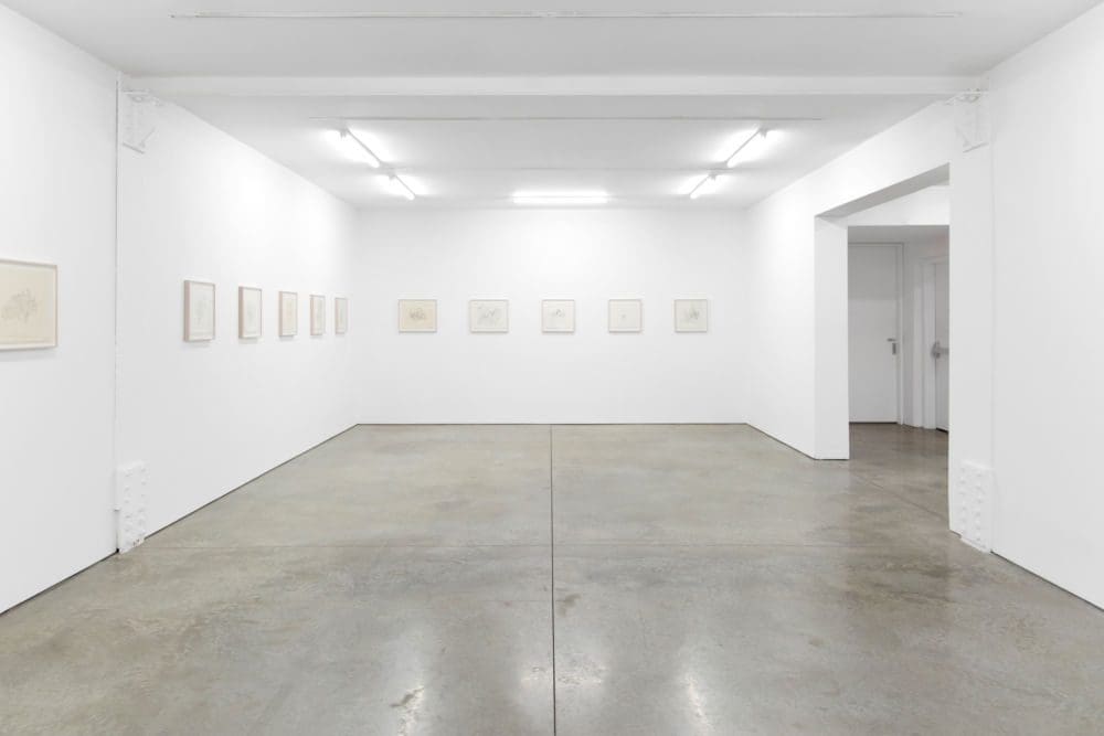 Michael Mazur "Late Work" installed