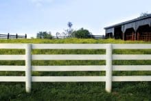 White Fence, Black Barn from the series When the Spirit Moved Them, They Moved