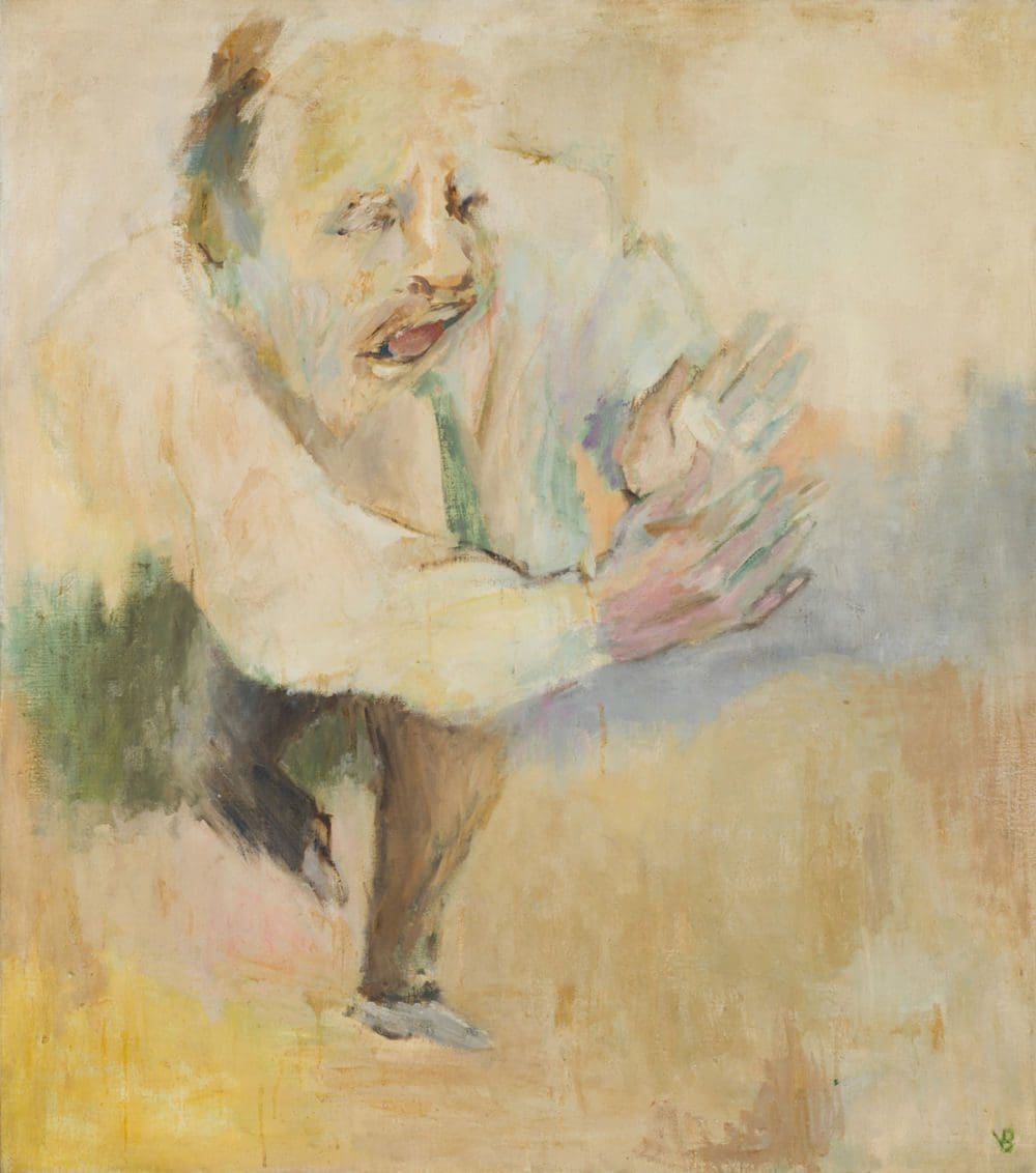 Wall Street Dancer, 1968, Oil on canvas, 54 x 48 inches (133.4 x 123.2 cm)