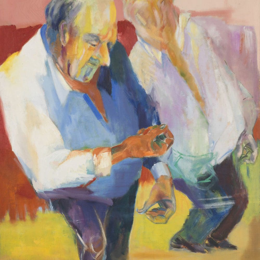 Wall Street Jump, 1969, Oil on canvas, 59 3/4 x 46 inches (154.9 x 121.9cm)