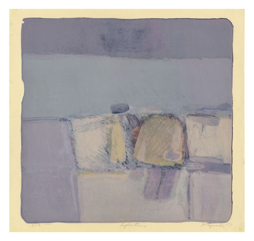 George Miyasaki, Reflection, 1959