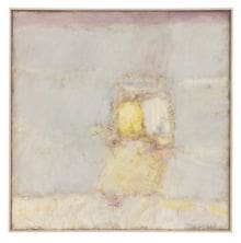 Coastline, 1960, Oil and acrylic on canvas, 24 x 24 inches (62.2 x 62.2 cm)