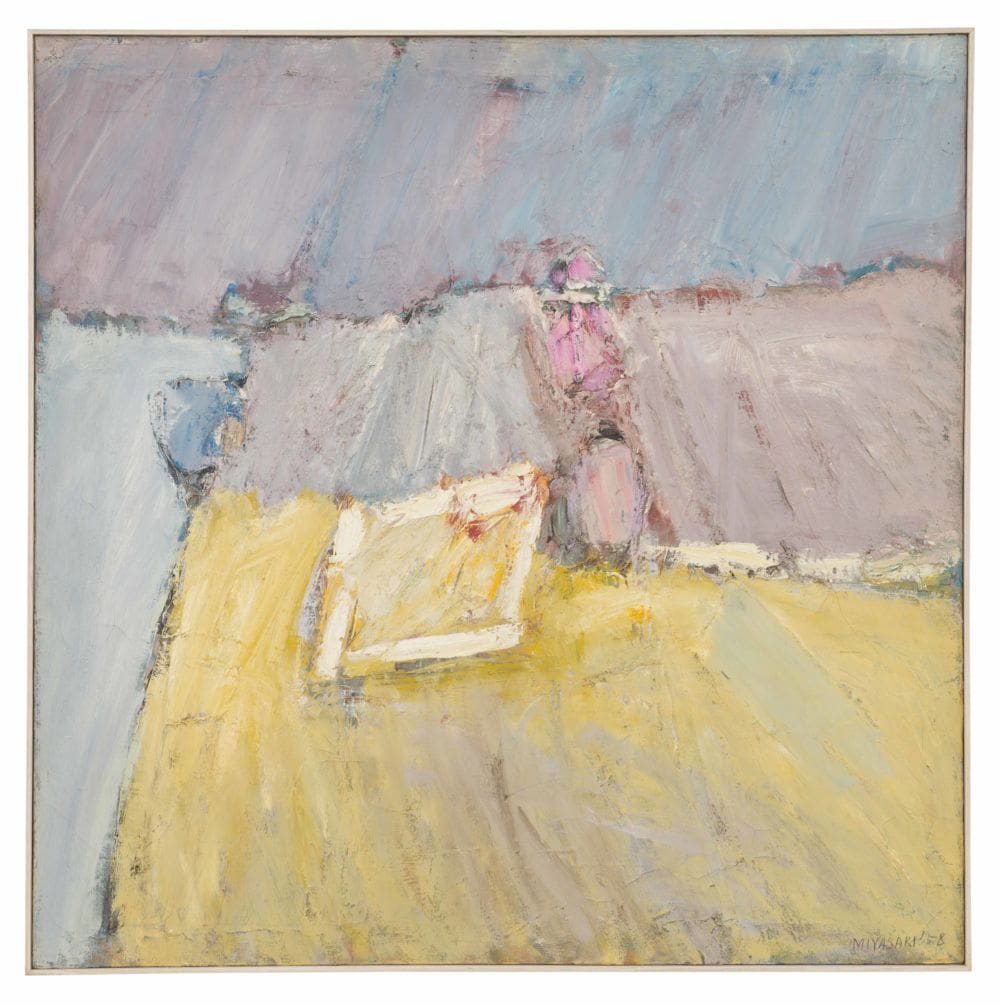 Untitled, 1958, Oil and acrylic on canvas, 40 1/2 x 40 1/2 inches (102.9 x 102.9 cm)