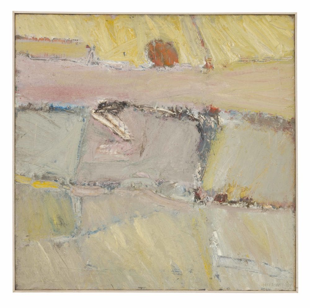 Untitled #2 from McAuley Series, 1958 , Oil on canvas, 33 1/2 x 33 3/4 inches (85.1 x 85.7 cm)