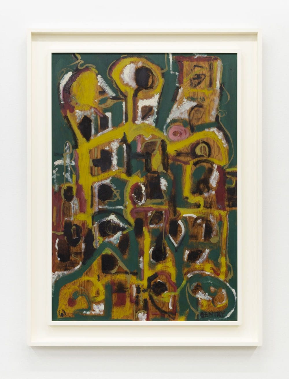 Copenhagen, 1960 Oil on panel 33 1/2 x 23 1/2 inches (85.1 x 59.7 cm)
