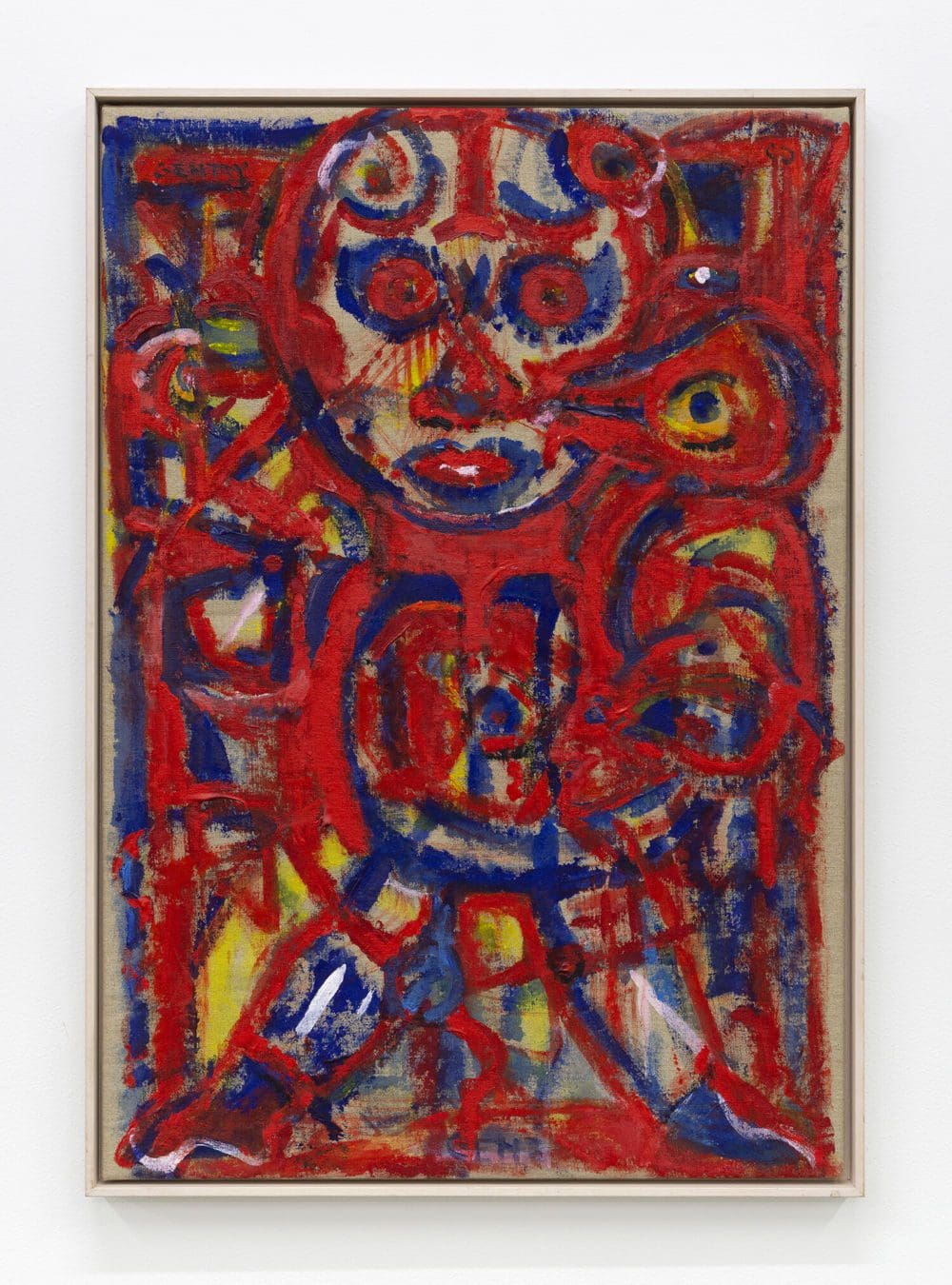 My Friend, 1992 Acrylic on linen 32 x 22 inches (81.3 x 55.9 cm)