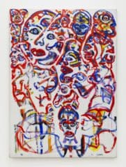 Snow, 1994 Acrylic on linen 64 x 46 inches (162.6 x 116.8 cm)