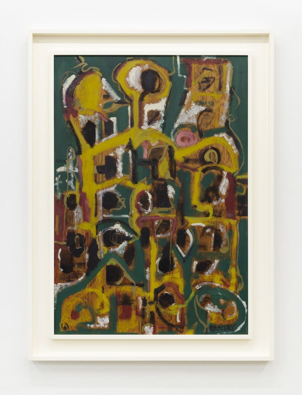 Copenhagen, 1960 Oil on wood board 33 1/2 x 23 1/2 inches (85.1 x 59.7 cm)