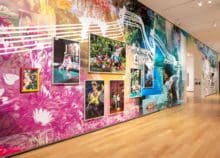 Installation view of 2019 solo exhibition, FOCUS: Martine Gutierrez