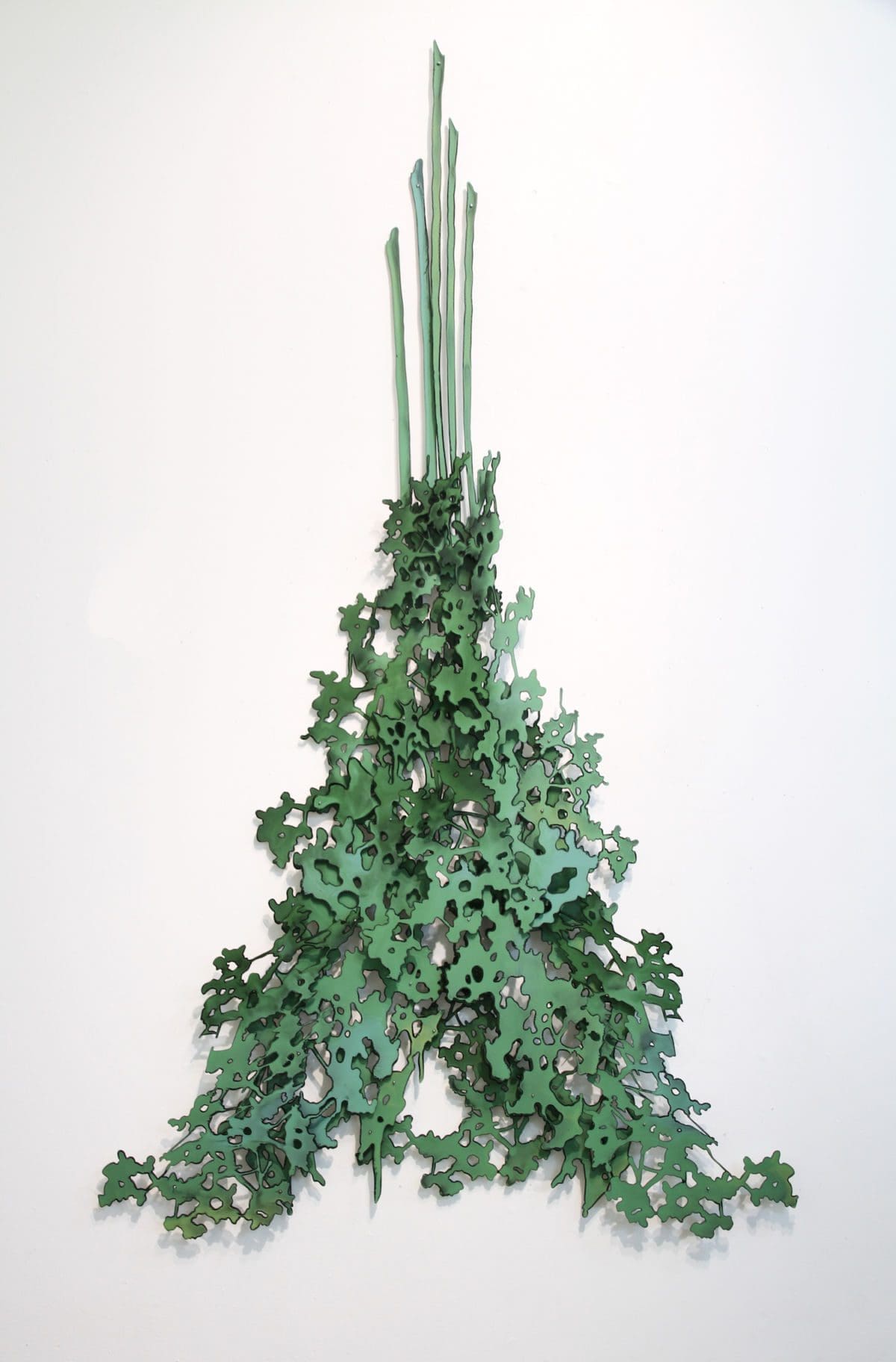 Katy Stone Cathedral 2, 2015 Oil on aluminum 80 x 48 x 3 inches (203.2 x 121.9 x 7.6 cm) Edition of 2