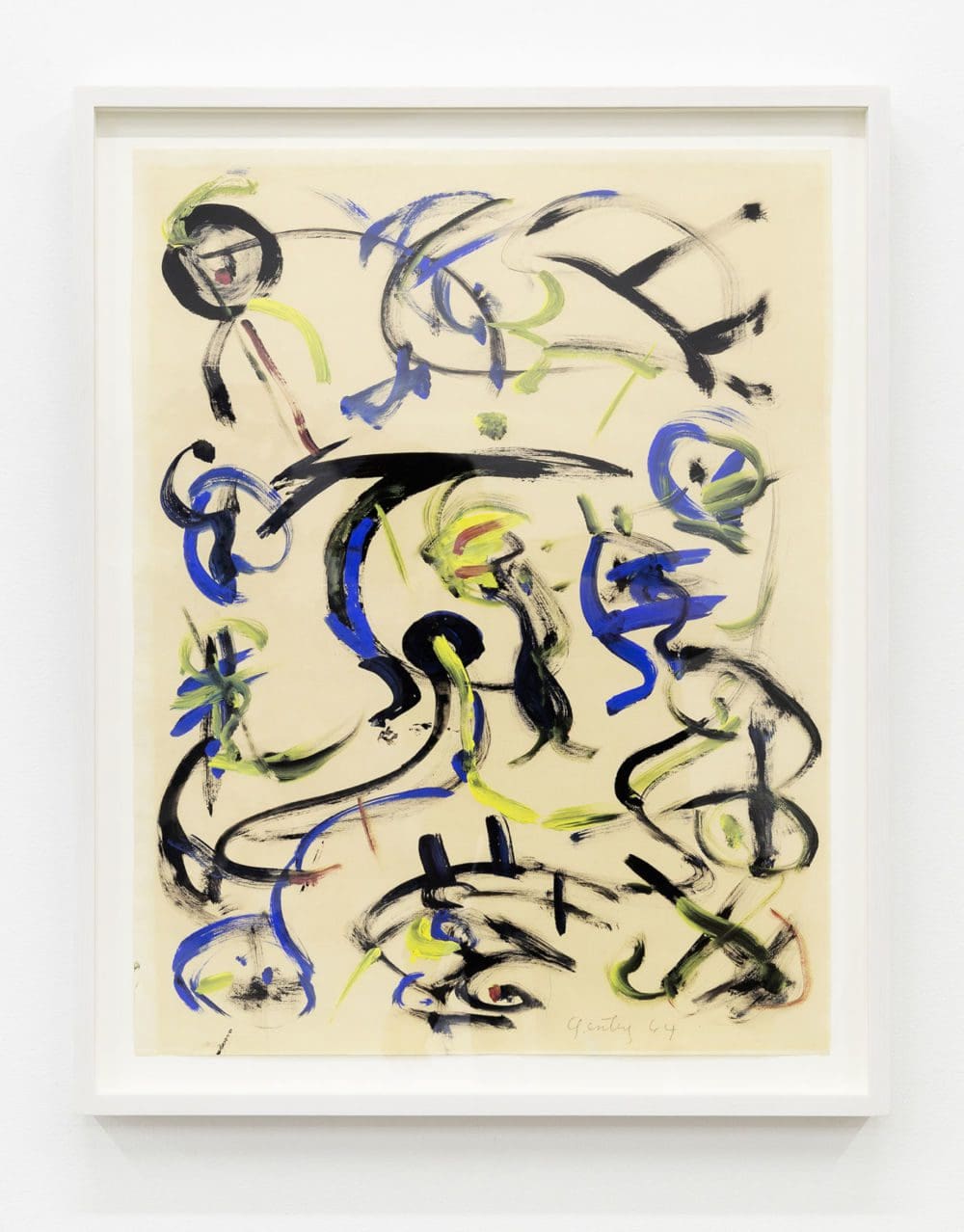 Untitled, 1964 Gouache on paper 23 3/4 x 19 3/4 inches (60.3 x 50.2 cm)