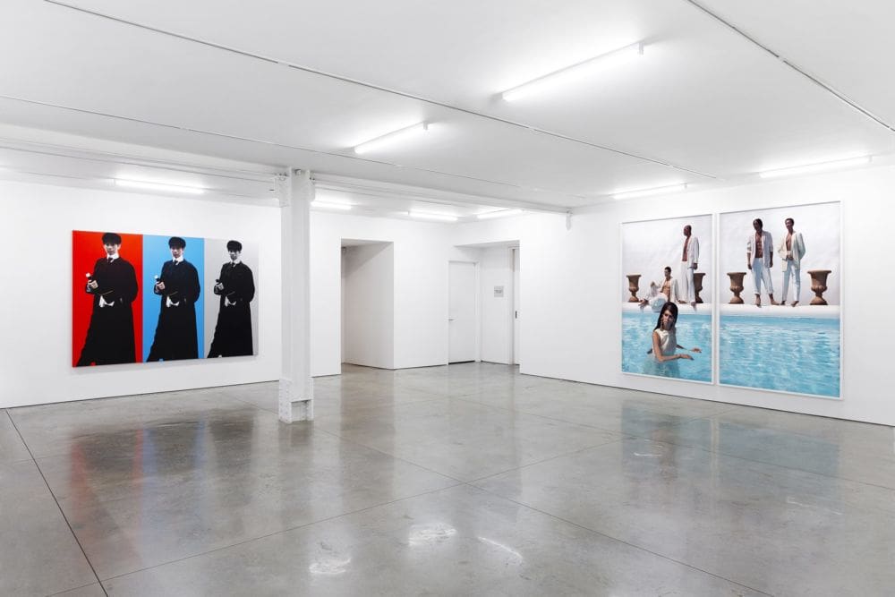 Installation view at RYAN LEE