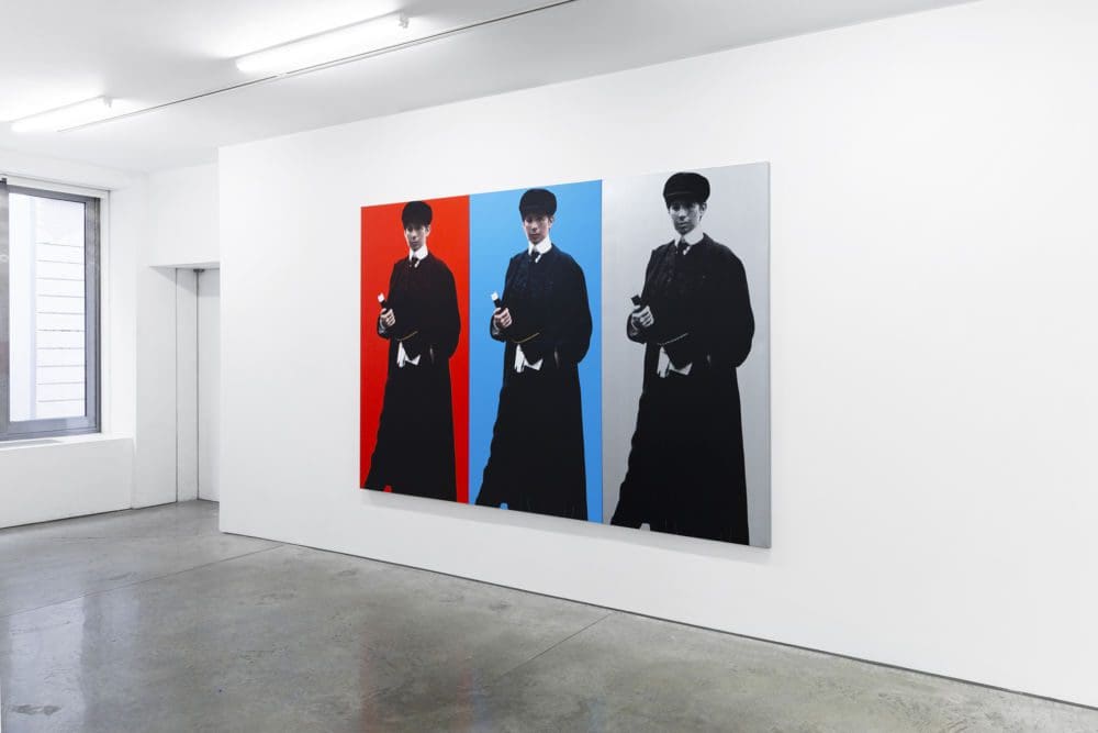 Installation view at RYAN LEE