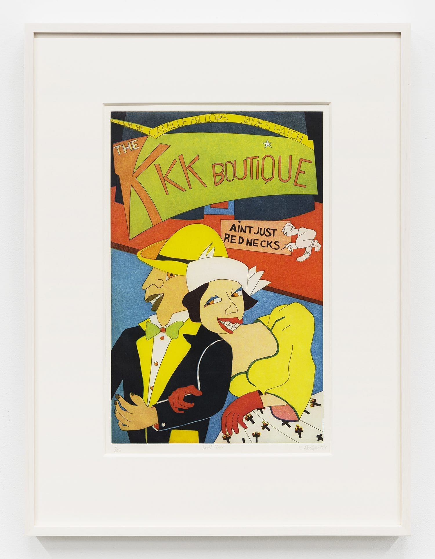 Untitled (KKK Boutique), 1993 Etching and aquatint 24 1/2 x 18 1/4 inches (62.2 x 46.4 cm) Edition of 35