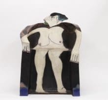 Camille Billops Madam Puisay, 1981 Glazed Earthenware 29 3/4 x 22 x 19 1/4 inches (75.6 x 55.9 x 48.9 cm)