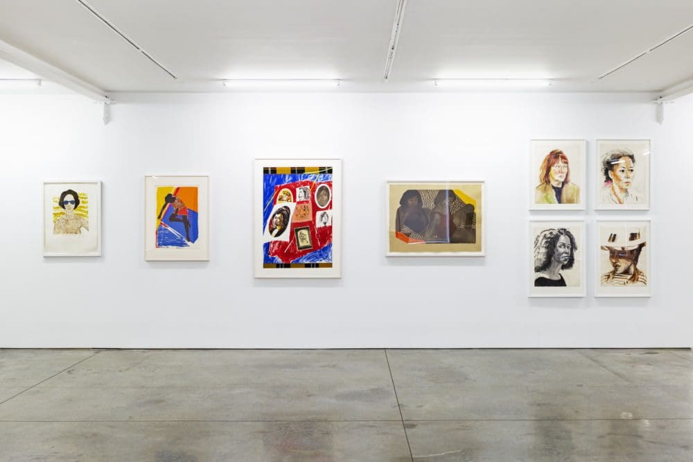 Installation view at RYAN LEE