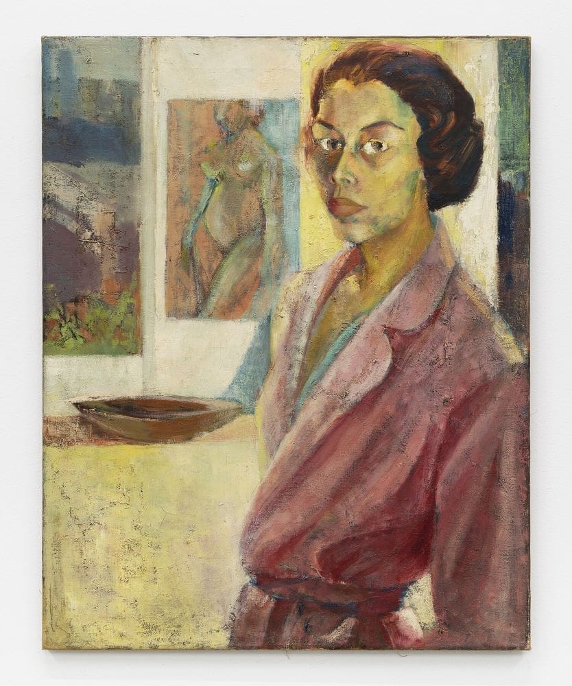 Vivian Browne Vivian (Self-portrait), c. 1972 Oil on canvas 30 1/4 x 24 inches (76.8 x 61 cm)