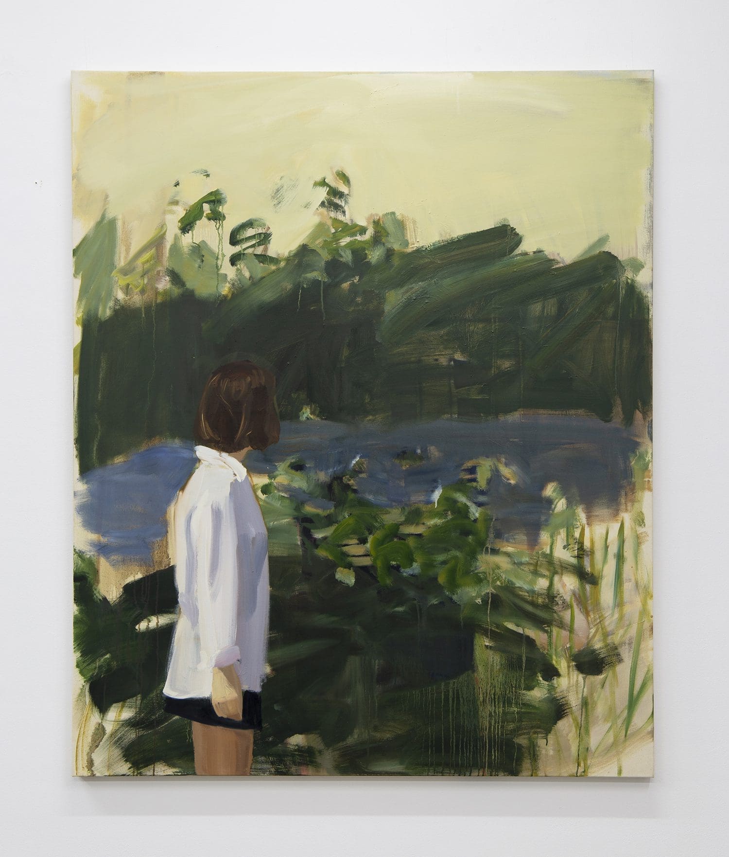 Gideon Rubin Untitled, 2021 Oil on canvas 59 1/8 x 49 1/4 inches (150.2 x 125.1 cm)