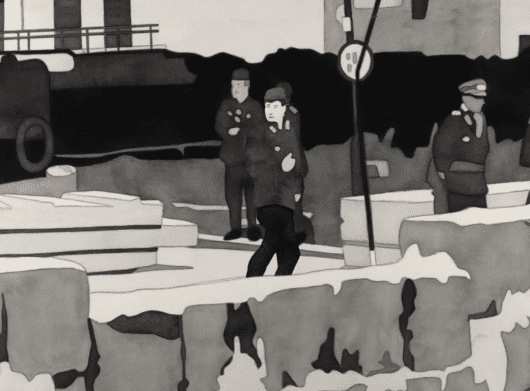 THERISEANDFALLOFTHEBERLINWALL, 2021 Single channel video, color, sound RT: 02:32 Edition of 9