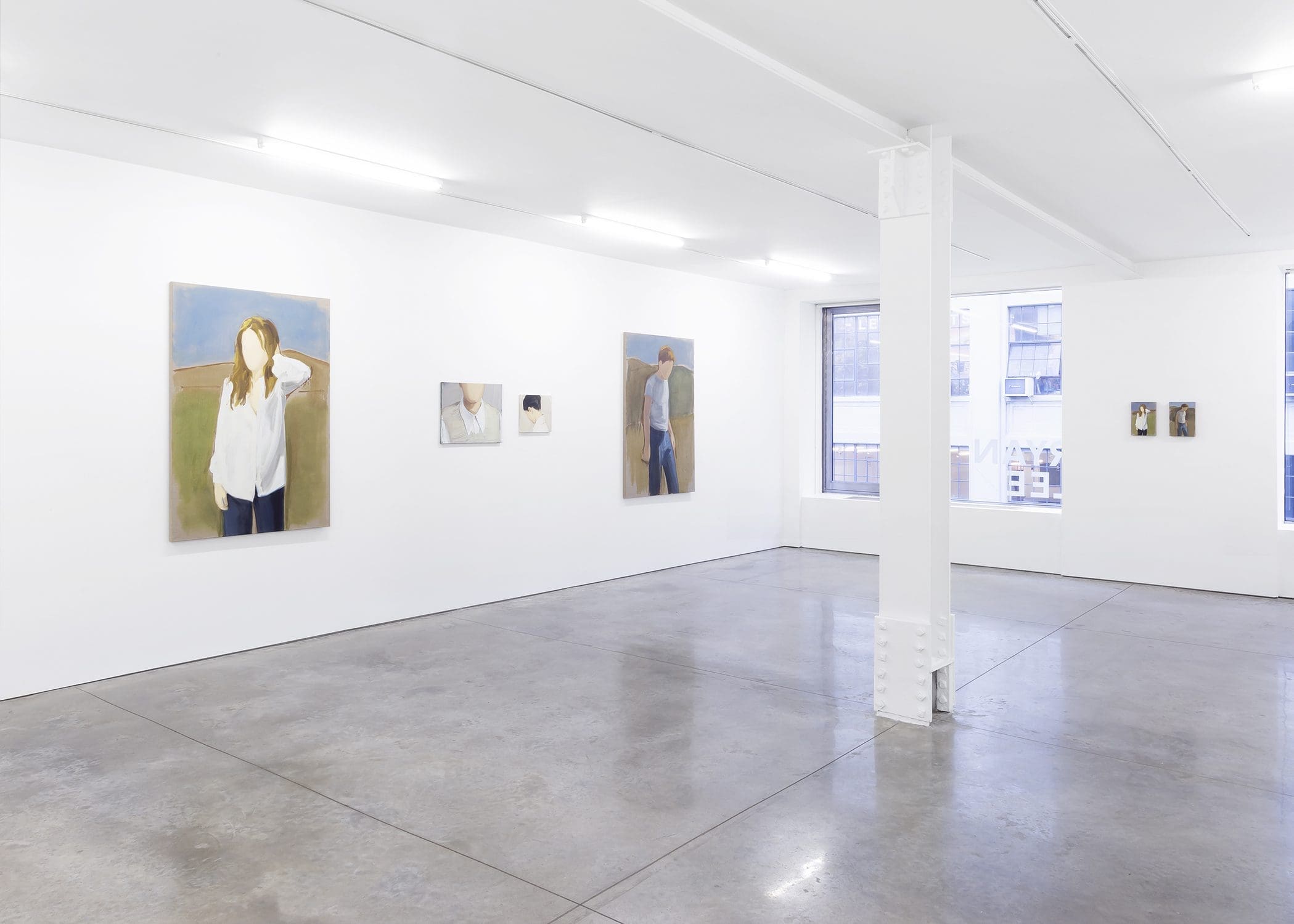 Installation view at RYAN LEE