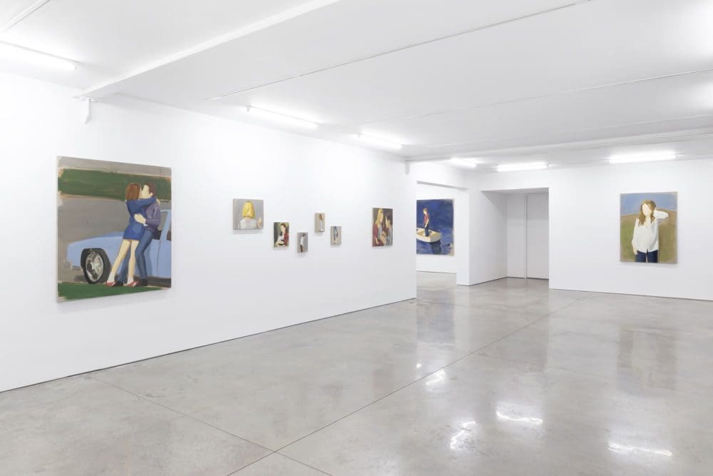 Installation view at RYAN LEE