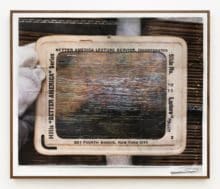 Stephanie Syjuco Better America (Poverty Lecture, Hillis Better America Lecture Service Lantern Slides, circa 1920s, Division of Cultural History Lantern Slides and Stereographs, National Museum of American History, Archives Center, NMAH.AC.0945), 2021 Archival pigment inkjet 47 x 56 inches (119.4 x 142.2 cm)