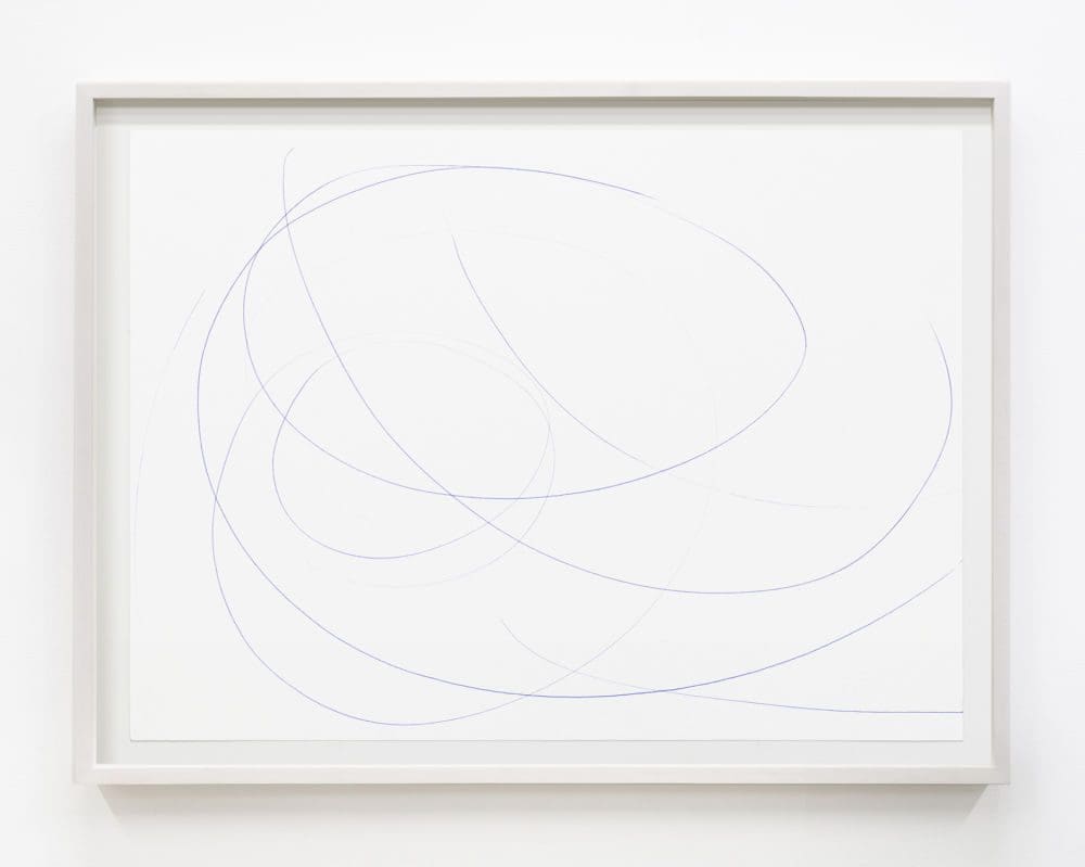 Angiola Gatti Untitled (Senza titolo), 2019 Ballpoint pen on paper 9 1/2 x 13 inches (24.1 x 33 cm)