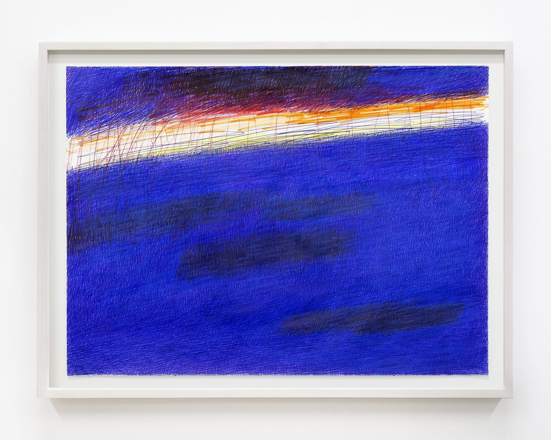 Angiola Gatti Untitled (Senza titolo), 2020 Ballpoint pen and colored pencil on paper 9 1/2 x 13 inches (24.1 x 33 cm)