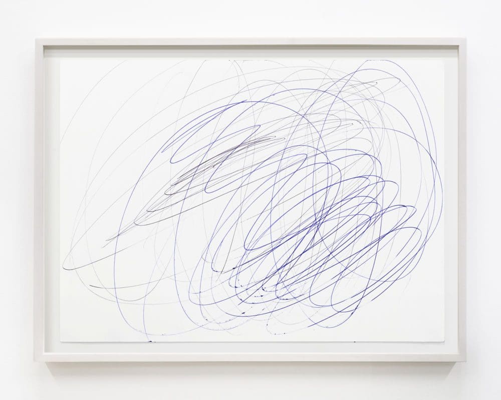 Angiola Gatti Untitled (Senza titolo), 2021 Ballpoint pen on paper 9 1/2 x 13 inches (24.1 x 33 cm)