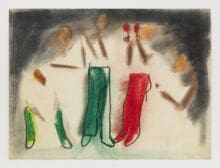 George Nelson Preston Abdullo Morales, Trinidad Torregrosa and Friends, Habana / Noche Buena, 1961 Pastel on paper 18 x 24 inches (45.7 x 61 cm)