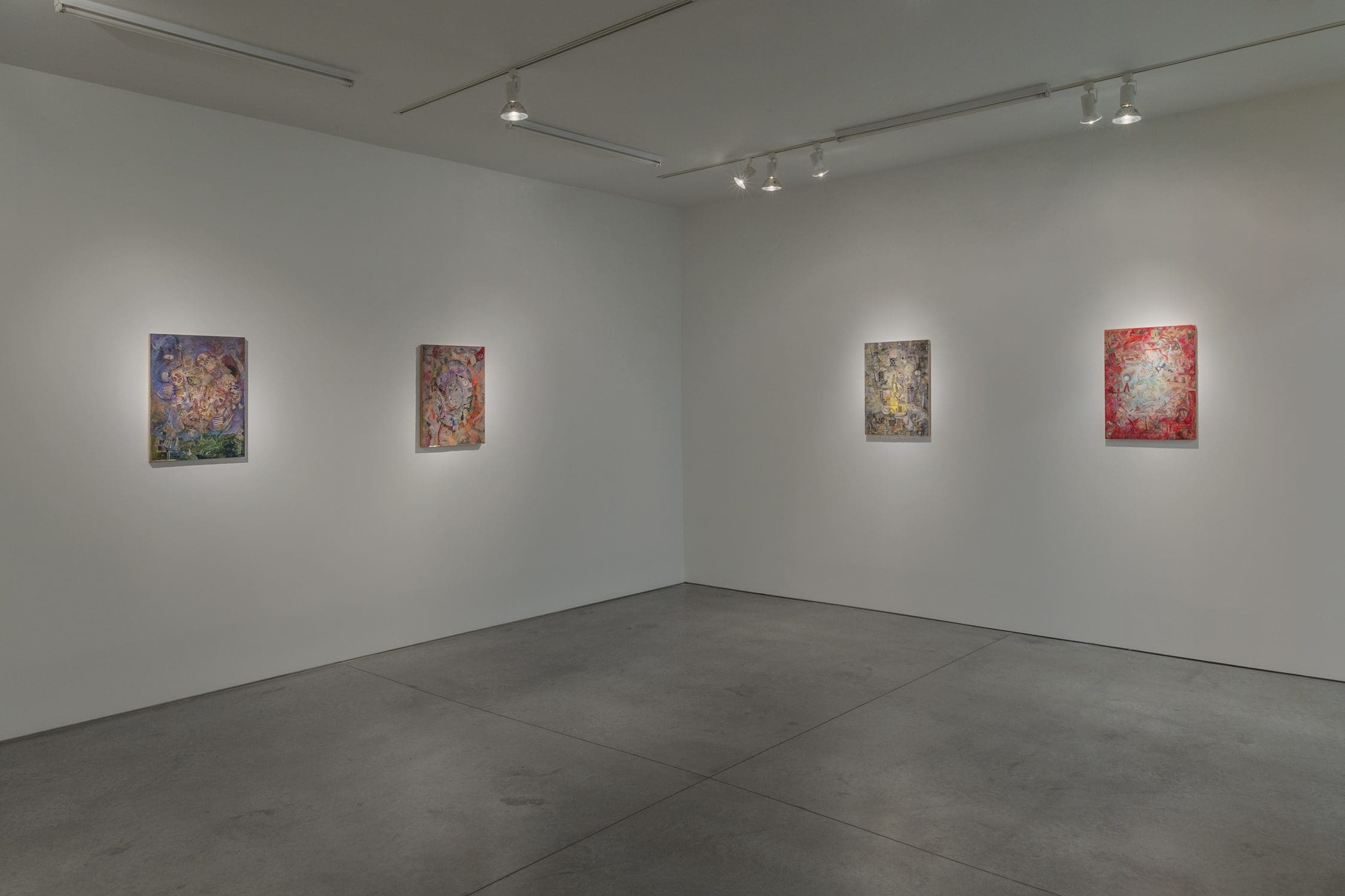 Josh Dorman: Idyll~Idol installed at RYAN LEE, 2023